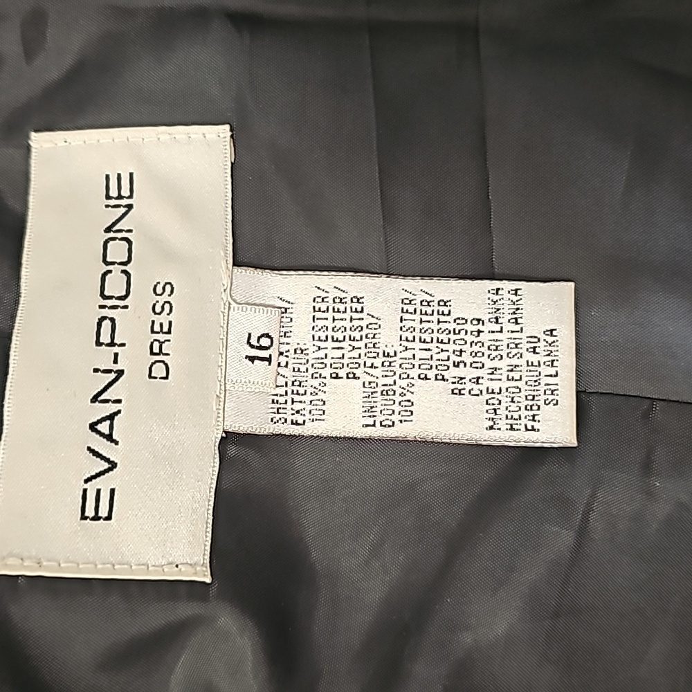 Vintage Evan Picone cocktail dress